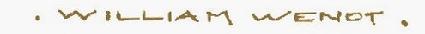 William Wendt Signature Example